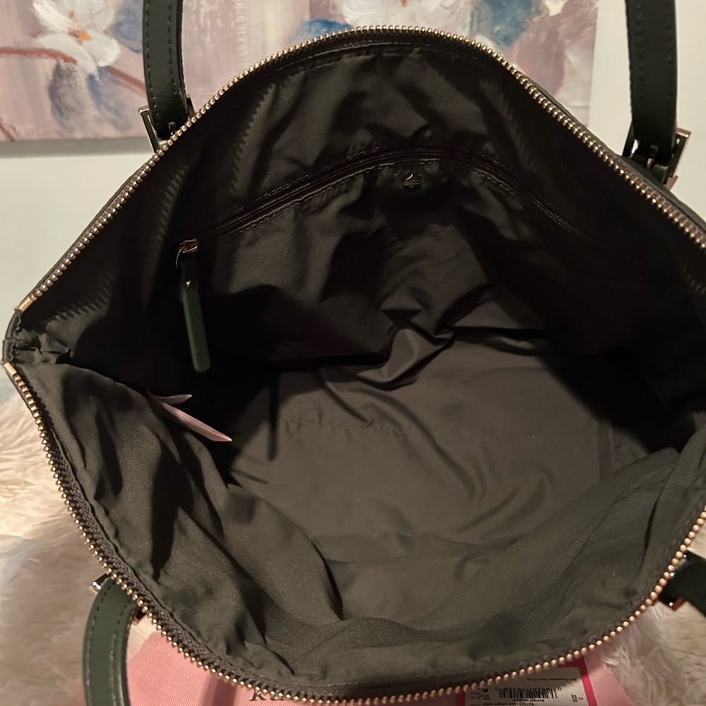 Kate Spade New York Varsity Stripe Maya Tote - Picture 8 of 9